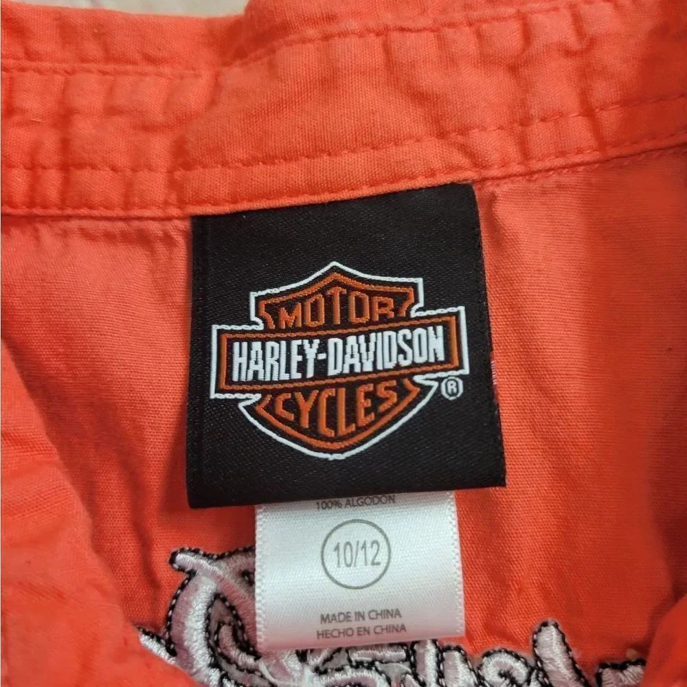 Harley Davidson Tank top L10/12 - Picture 3 of 5